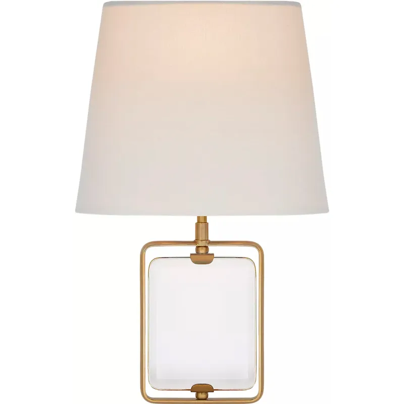 Suzanne Kasler Henri 1 Light 9.5 inch Crystal and Hand-Rubbed Antique Brass Framed Jewel Sconce Wall Light