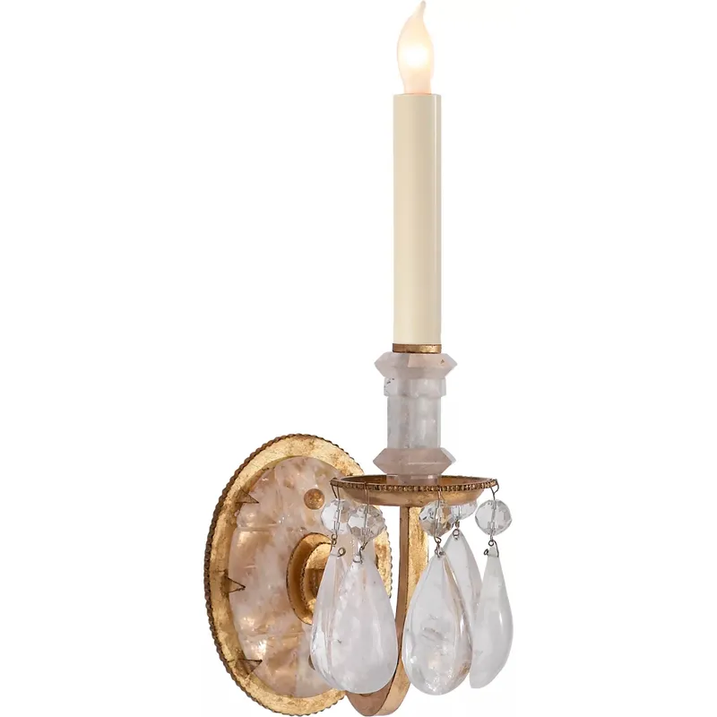 Thomas O'Brien Elizabeth 1 Light 4.5 inch Gilded Iron Single Sconce Wall Light