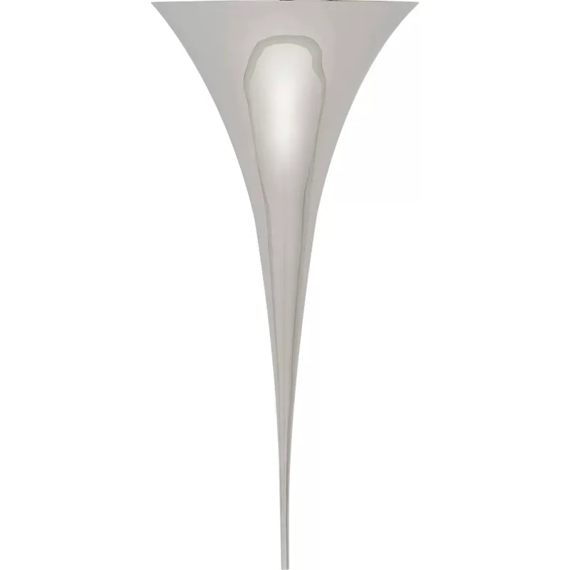 AERIN Alina 1 Light 9 inch Polished Nickel Tail Sconce Wall Light