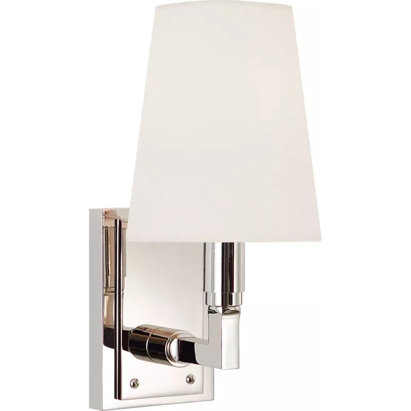 Thomas O'Brien Watson 1 Light 5 inch Polished Nickel Sconce Wall Light, Small