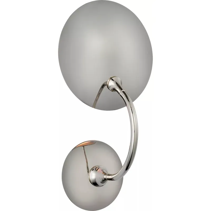 Thomas O'Brien Keria LED 8 inch Polished Nickel Wall Wash Sconce Wall Light, Medium