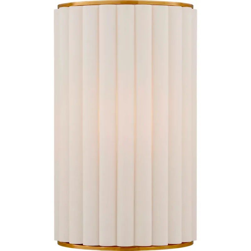 Ian K. Fowler Palati 1 Light 8.5 inch Hand-Rubbed Antique Brass Sconce Wall Light, Small