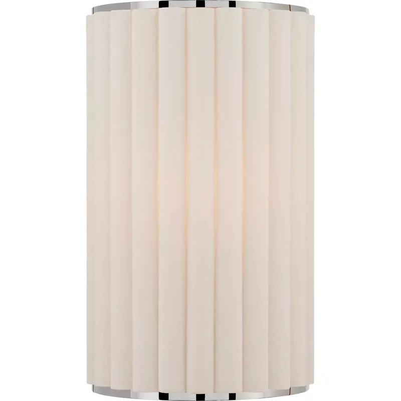 Ian K. Fowler Palati 1 Light 8.5 inch Polished Nickel Sconce Wall Light, Small