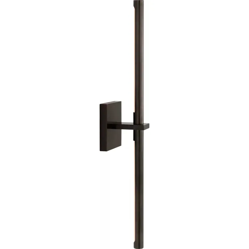 Kelly Wearstler Axis LED 4.5 inch Bronze Linear Sconce Wall Light, Large