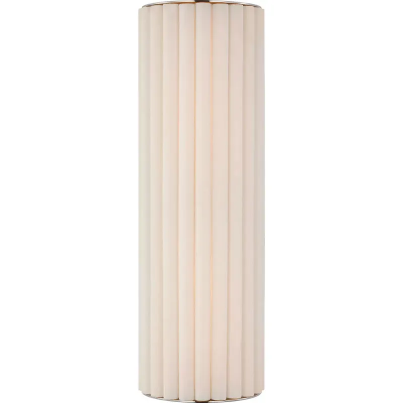 Ian K. Fowler Palati LED 7.25 inch Polished Nickel Tall Sconce Wall Light, Large
