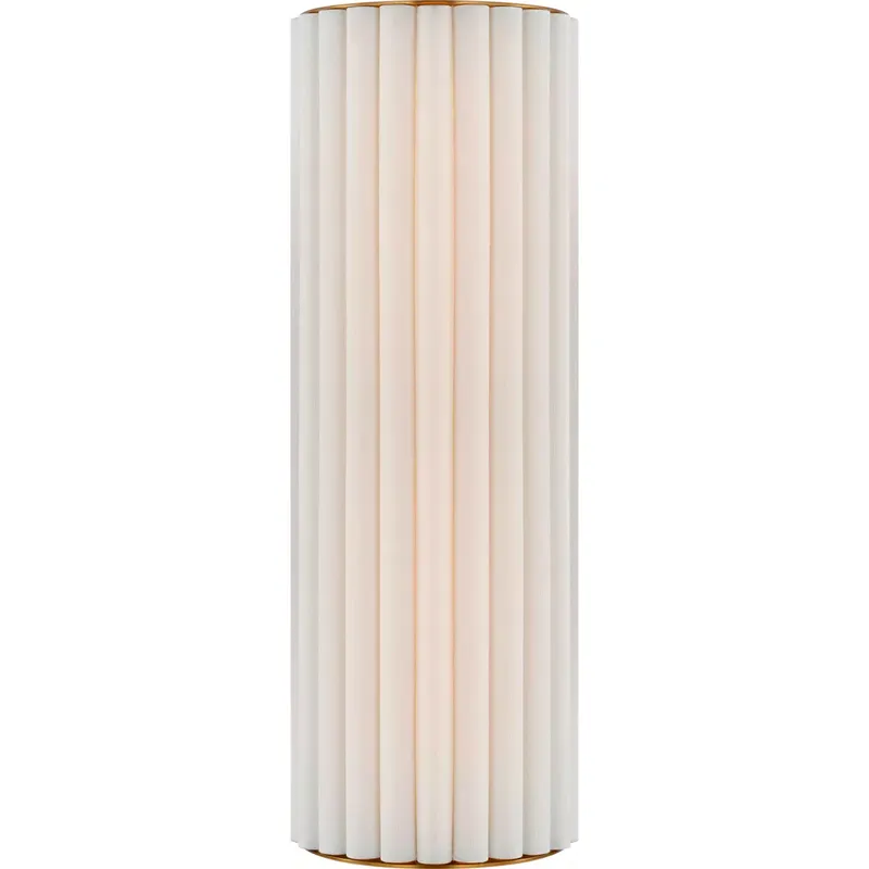 Ian K. Fowler Palati LED 7.25 inch Hand-Rubbed Antique Brass Tall Sconce Wall Light, Large