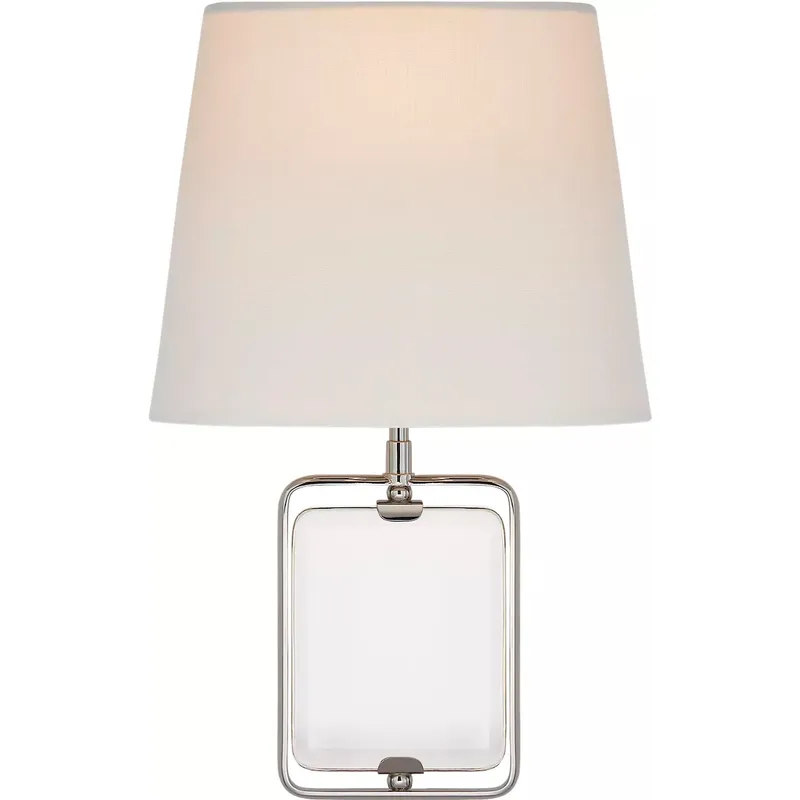 Suzanne Kasler Henri 1 Light 9.5 inch Crystal and Polished Nickel Framed Jewel Sconce Wall Light in Crystal with Polished Nickel