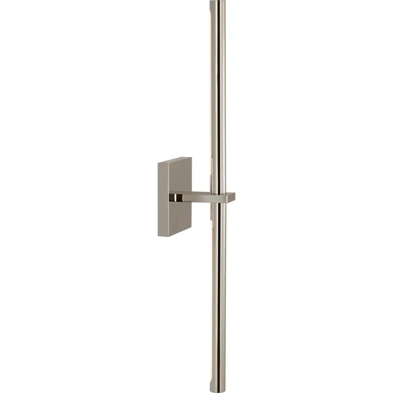 Kelly Wearstler Axis LED 4.5 inch Polished Nickel Linear Sconce Wall Light, Large