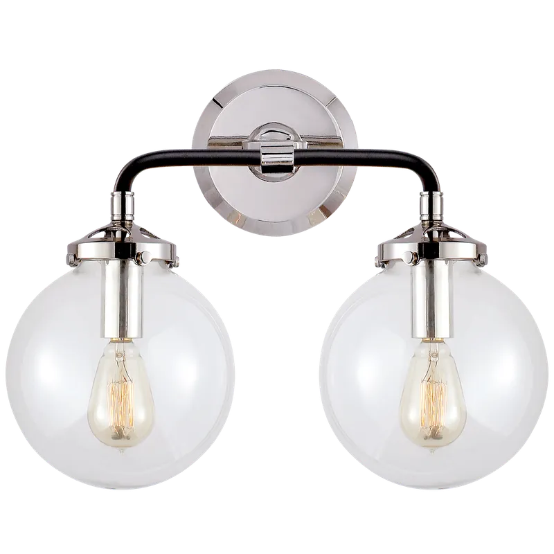 Bistro Bathroom Vanity Light — Bath Bar & Vanity Wall