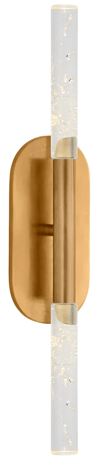 Rousseau Dual Tube Bathroom Vanity Light — Bath Bar & Vanity Wall