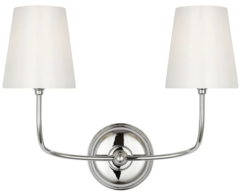 Vendome Glass Bathroom Vanity Light — Bath Bar & Vanity Wall