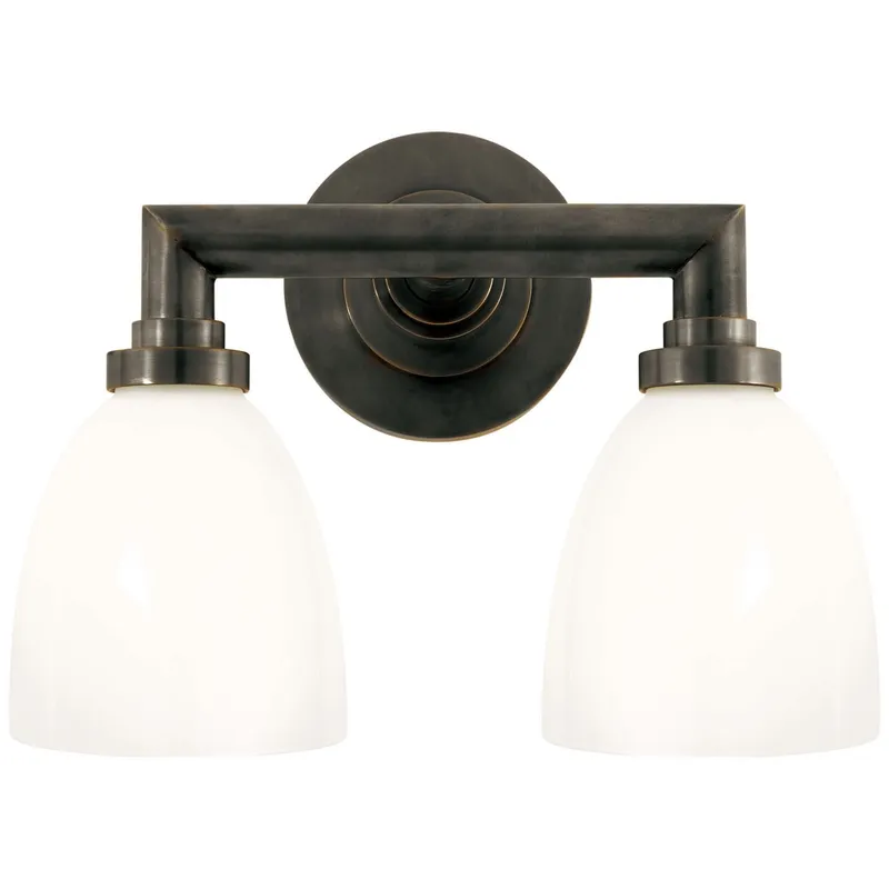 Wilton Bathroom Vanity Light — Bath Bar & Vanity Wall