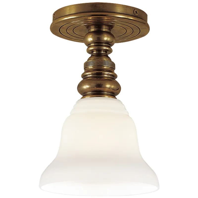 Boston Glass Ceiling Light — Ceiling Flush Mount