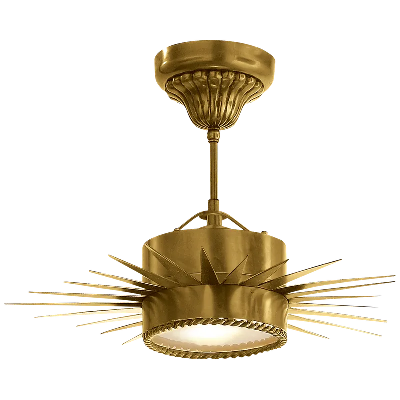Soleil Semi Flush Ceiling Light — Ceiling Semi Flush
