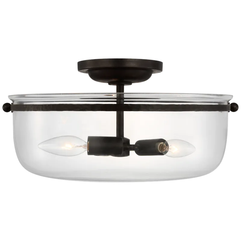 Lorford Semi Flush Ceiling Light — Ceiling Semi Flush