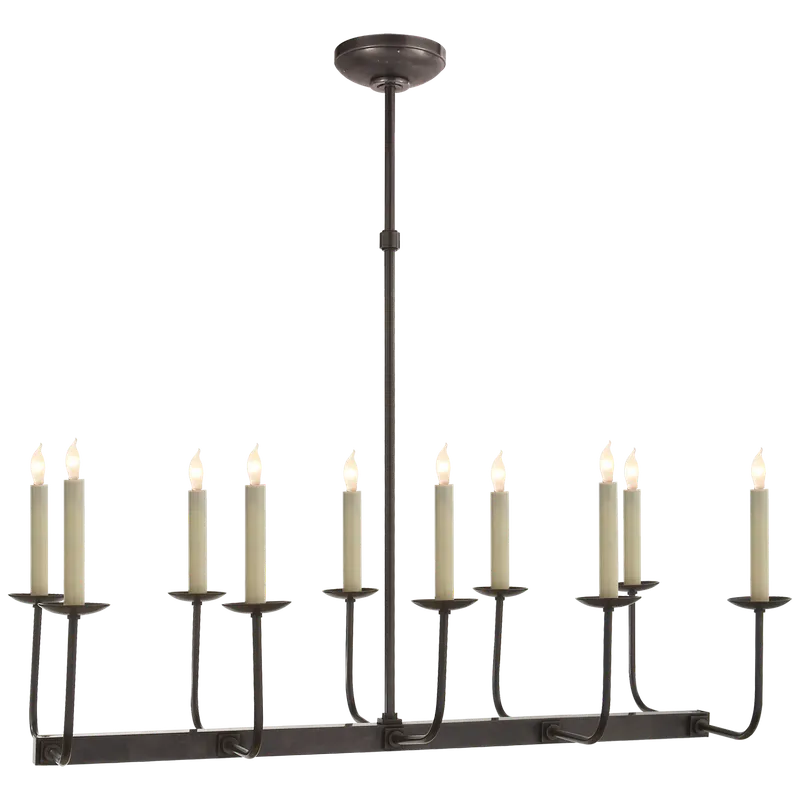 Linear Branched Chandelier — Chandeliers