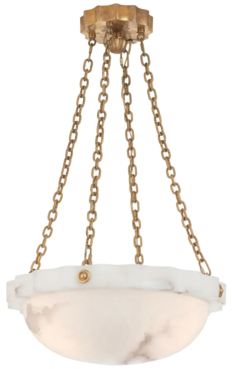 Fluted Band Chandelier — Chandeliers