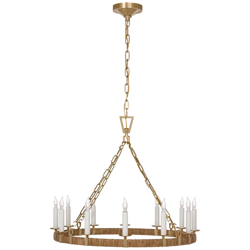Darlana Wrapped Chandelier — Chandeliers