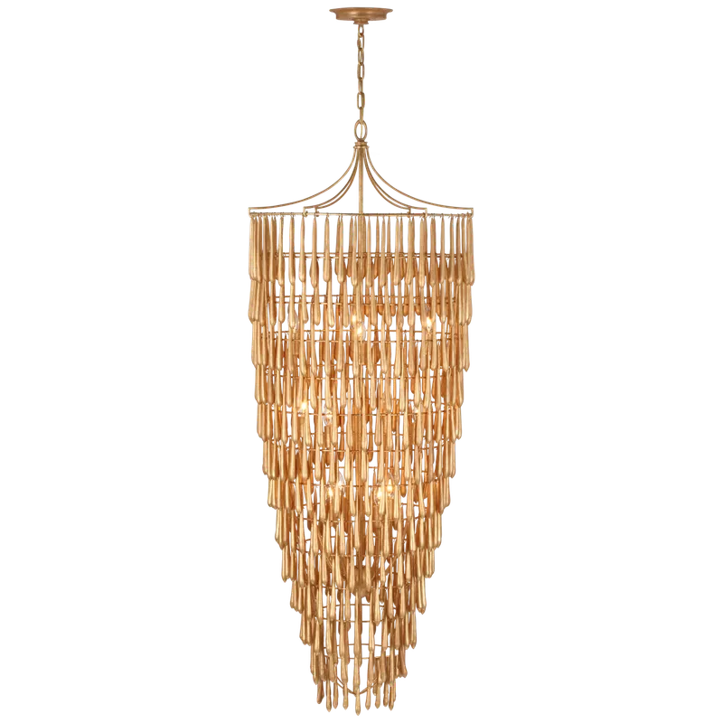 Vacarro Tall Cascading Chandelier — Chandeliers