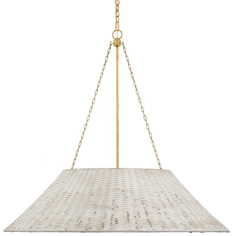 Corinne Woven Chandelier — Chandeliers