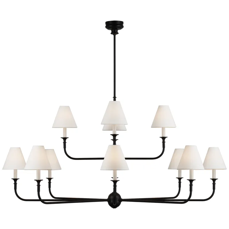 Piaf Two Tiered Chandelier — Chandeliers