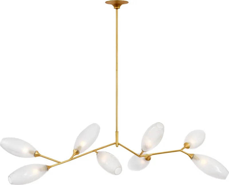 Toscano Linear Chandelier — Chandeliers