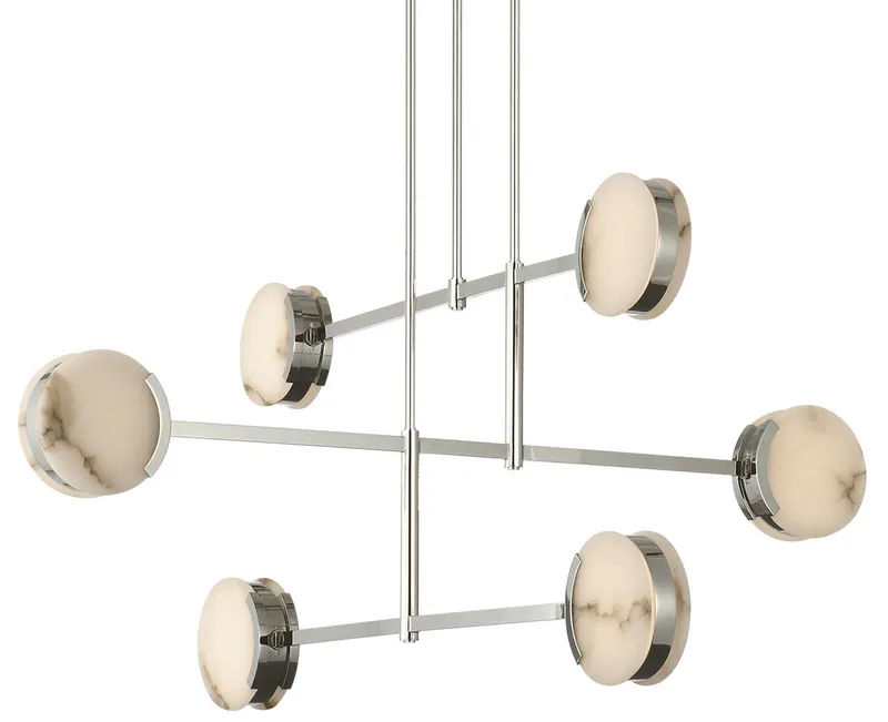 Melange Multi Disc Chandelier — Chandeliers