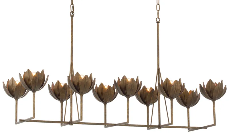Alberto Linear Chandelier — Chandeliers