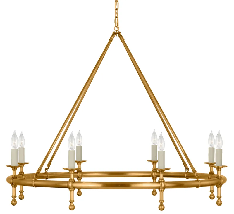 Classic Bare Ring Chandelier — Chandeliers