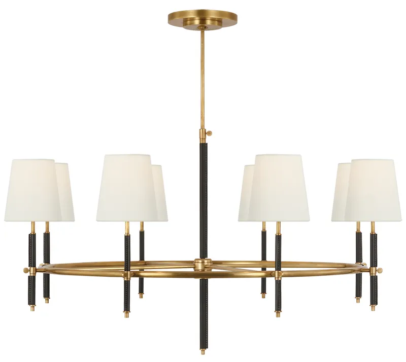 Bryant Wrapped Ring Chandelier — Chandeliers