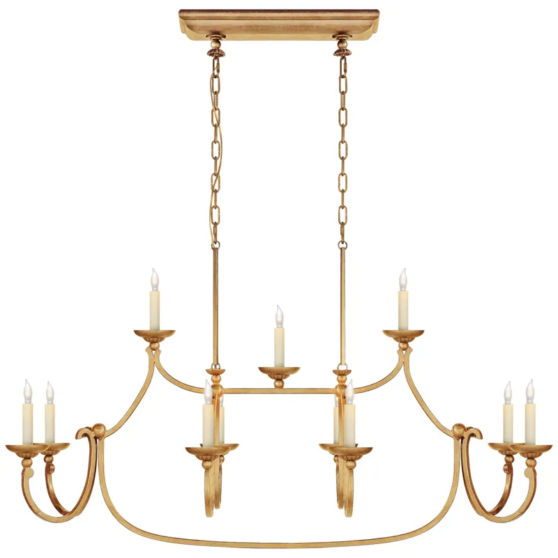 Flemish Linear Pendant — Chandeliers
