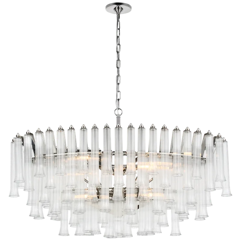 Lorelei Oval Chandelier — Chandeliers