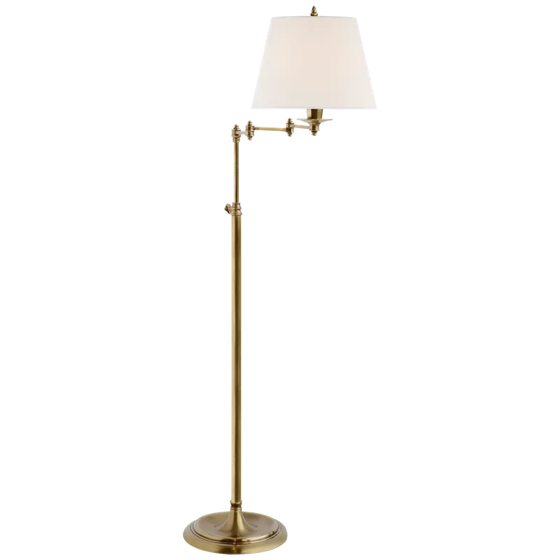 Candle Stick Triple Swing-arm Floor Lamp — Floor Ambient & Shade Lighting