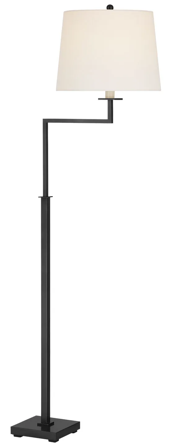 Greer Adjustable Bridge Floor Lamp — Floor Ambient & Shade Lighting
