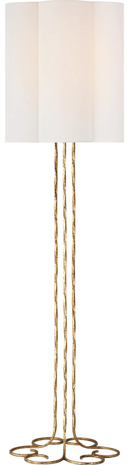Shae Scallop Floor Lamp — Floor Ambient & Shade Lighting