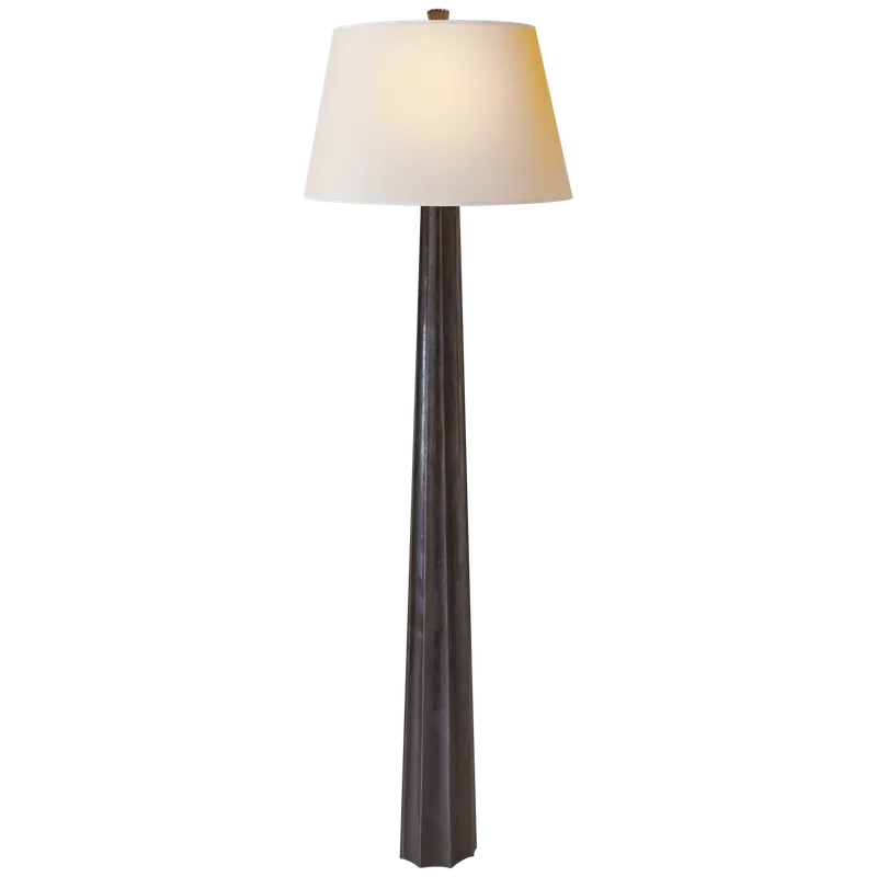 Fluted Spire Floor Lamp — Floor Ambient & Shade Lighting