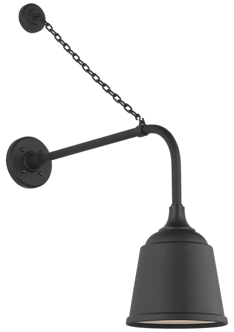 Academy Outdoor Anchored Rex Sm Rockhouse Shade Wall Light — Outdoor Wall Lighting