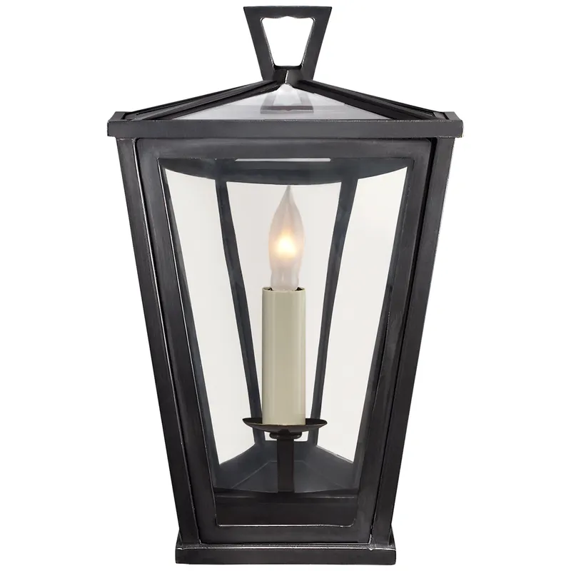 Darlana Outdoor 3/4 Mini Wall Light — Outdoor Wall Lighting