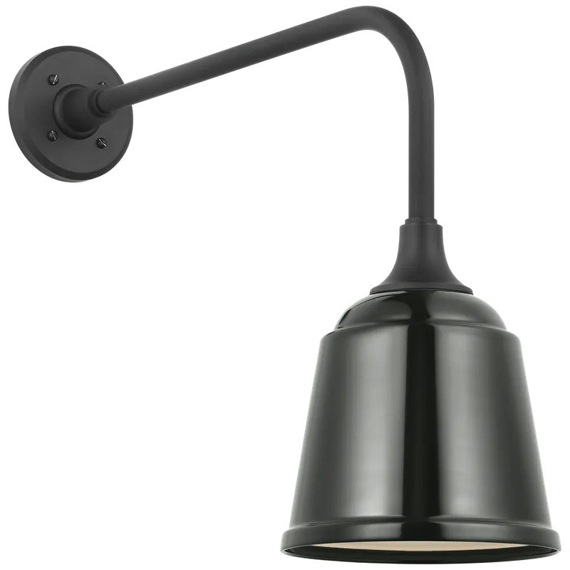 Academy Outdoor Rex Small Rockhouse Shade Wall Light — Outdoor Wall Lighting