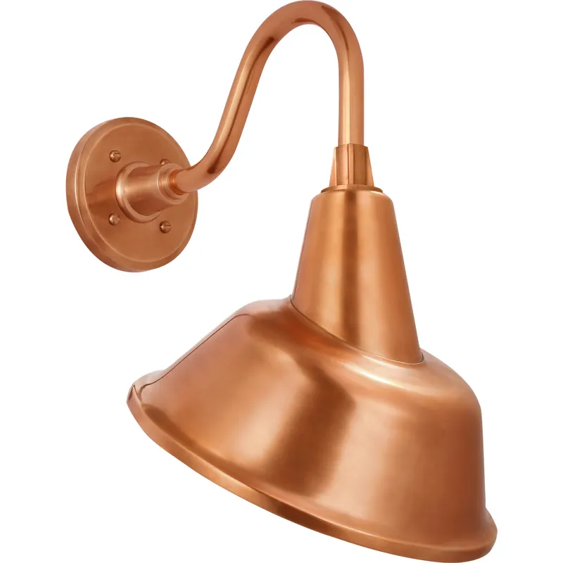 Academy Outdoor Flynn Barn Tilt Bowers Shade Wall Light — Outdoor Wall Lighting