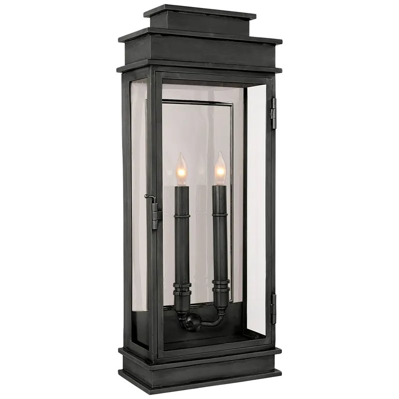 Linear Lantern Outdoor Wall Sconce — Outdoor Wall Lighting