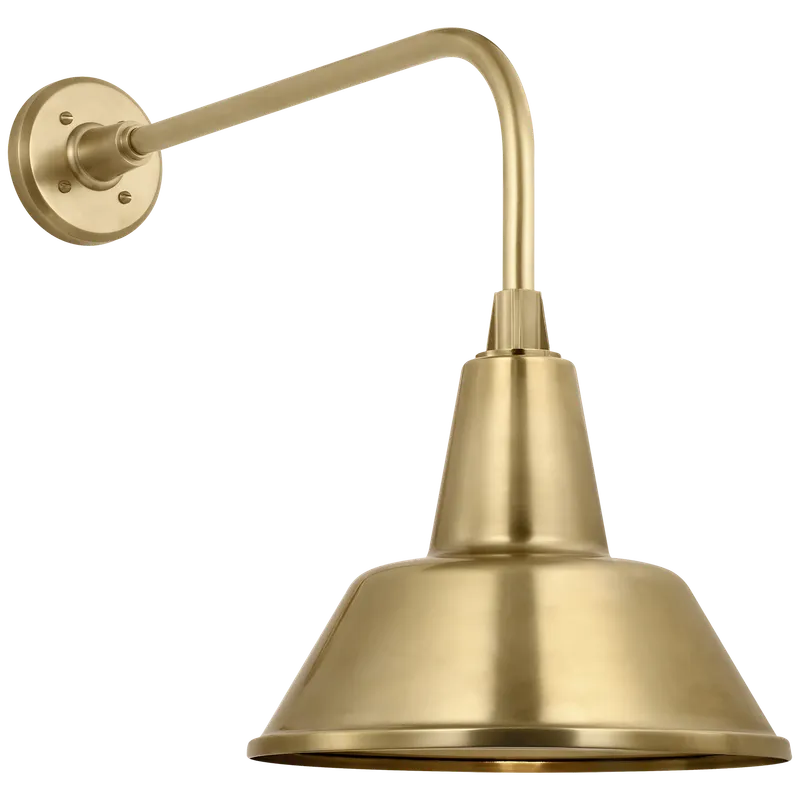 Academy Outdoor Rex Bowers Shade Wall Light — Outdoor Wall Lighting
