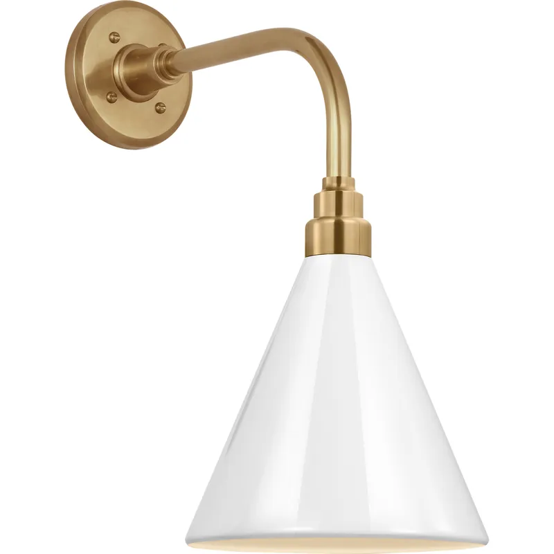 Academy Outdoor Rex Barn Savannah Conical Wall Light — Outdoor Wall Lighting