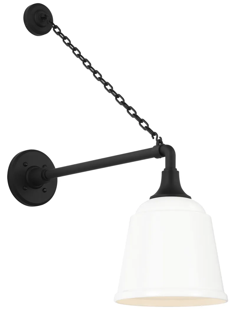 Academy Outdoor Anchored Mack Sm Rockhouse Shade Wall Light — Outdoor Wall Lighting