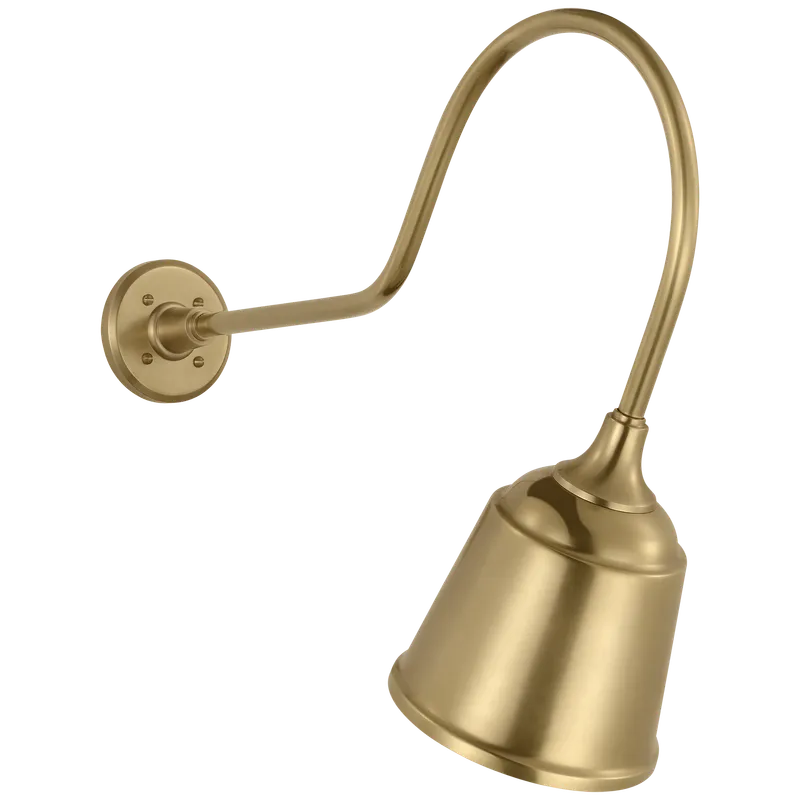 Academy Outdoor Angled Flynn Sm Rockhouse Shade Wall Light — Outdoor Wall Lighting