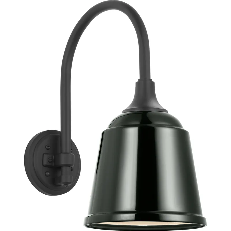 Academy Outdoor Arched 16 Mack Sm Rockhouse Wall Light — Outdoor Wall Lighting