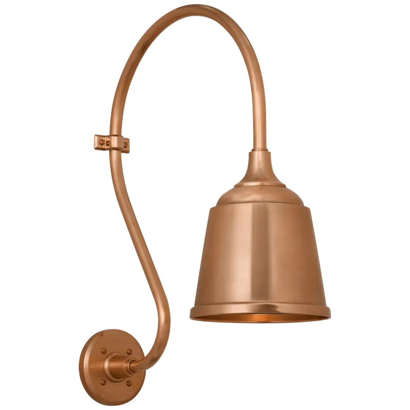 Academy Outdoor Larrabee Small Rockhouse Shade Wall Light — Outdoor Wall Lighting