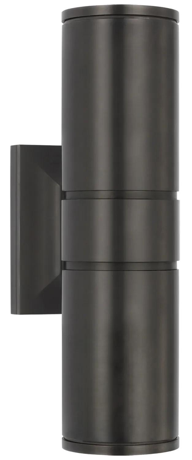 Provo Double Canister Outdoor Wall Light — Outdoor Wall Lighting