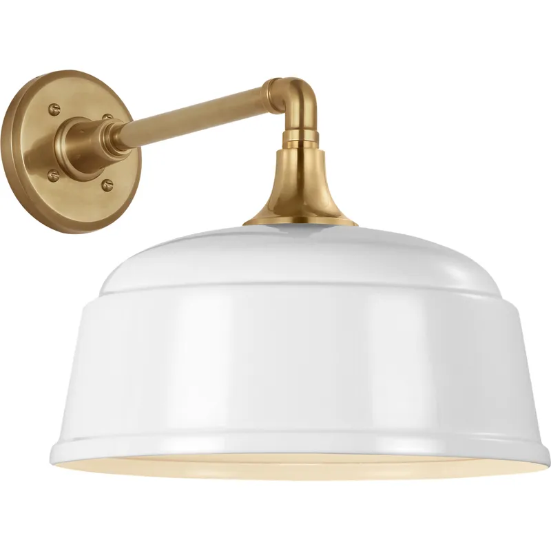 Academy Outdoor Mack Barn Rockhouse Shade Wall Light — Outdoor Wall Lighting