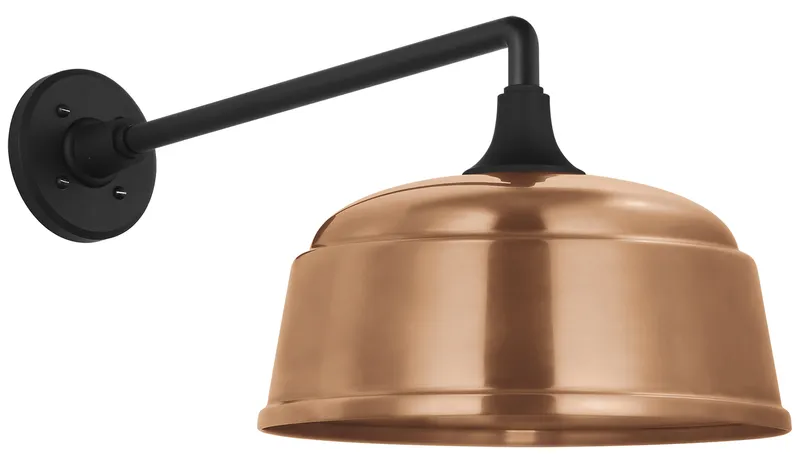 Academy Outdoor Mack Rockhouse Shade Wall Light — Outdoor Wall Lighting